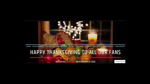Happy Thanksgiving To All Our Fans