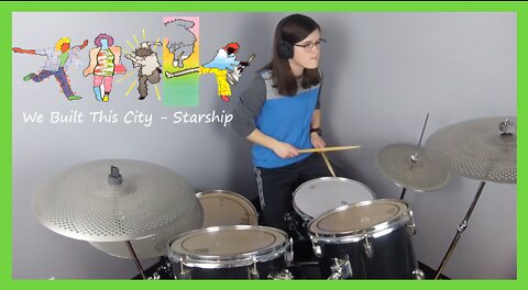 We Built This City : Starship | Drum Cover - Artificial The Band