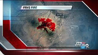 Containment increasing for Frye Fire near Safford