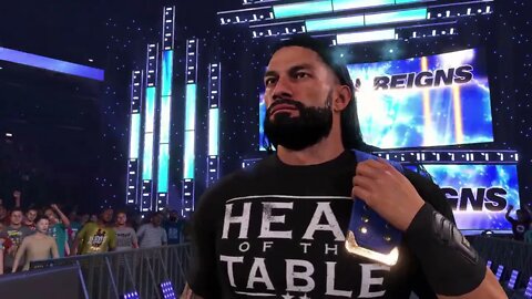 WWE 2k22 Roman Reigns Entrance