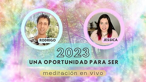 La Ternura y el Tiempo - Meditación en vivo - Rodrigo Portal Cosmico y Jessica Veintiochoalmas
