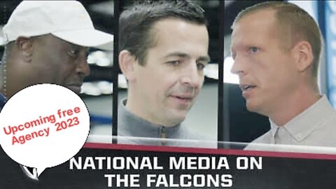 National Media members talk Falcons free angency and NFL Drafts || NFL combine ||