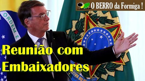 Vídeo Proibido da Reunião do Bolsonaro com Embaixadores - 18/07/2022 -Íntegra - Bolsonaro desmente e denuncia ao mundo os ataques e mentiras dos supremos