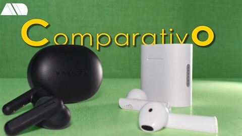 Comparativo fones true Wireless Haylou | Moripods - GT7