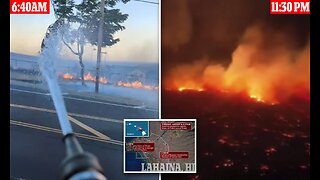 Lahaina Fire Started by Downed Power Line