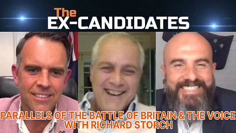 Richard Storch Interview - Parallels of the Battle of Britain & The Voice - ExCandidates Episode 86
