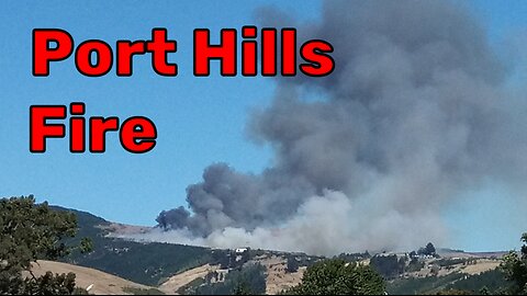 Port Hills ABLAZE, Homes Evacuated in Christchurch New Zealand