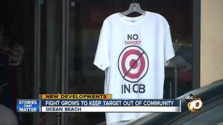 Fight grows to keep target out of Ocean Beach