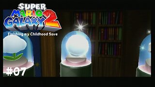 Super Mario Galaxy 2: Finishing my Childhood Save - Part 7: Engine Room Complete!