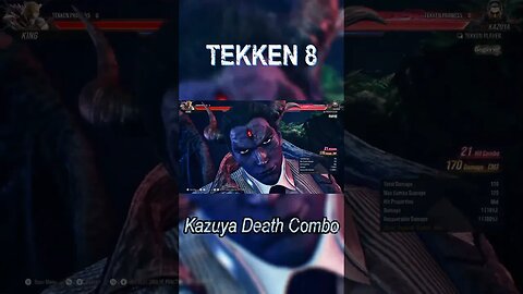 Tekken 8 Kazuya Death Combo