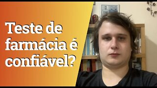 Como funciona o teste rápido de covid em farmácias. É confiável?