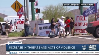 Increase in threats and acts of violence against FBI