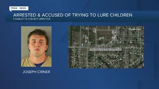 Port Charlotte man arrested after attempting to lure two children