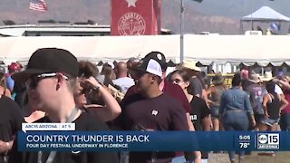 Country Thunder returns to Arizona following postponement