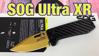 SOG Ultra XR the ultimate discreet gent carry knife/money clip !