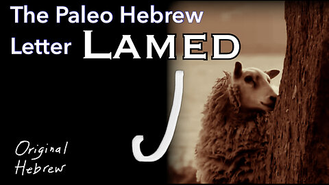 12. Lamed | Paleo Hebrew Alphabet | The Name EL, YASHUA The Good Shepherd, and more