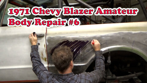 1971 Chevy Blazer: Amateur Body Repair bdp #6