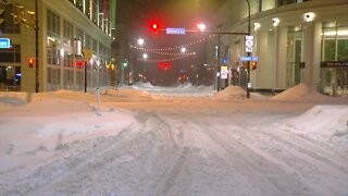 What steps is Buffalo taking to improve sidewalk snow removal?