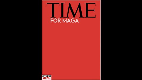 TIME FOR MAGA! Trump 2024