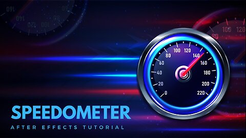 Crafting Dynamic Speedometers in After Effects