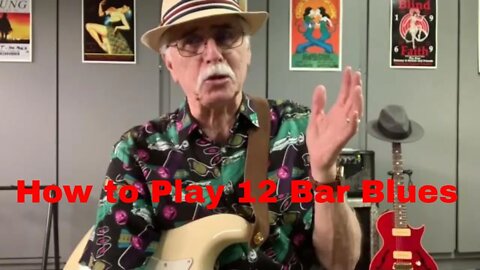 How To Play Old School 12 Bar Blues Guitar #1 EASY Beginners Breakout Session 34