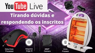 Live de sexta. Respondendo os inscritos. :-)