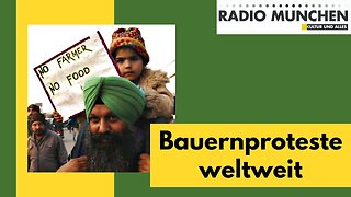 Bauernproteste weltweit - ein Interview mit Alexander Ehrlich@Radio München🙈