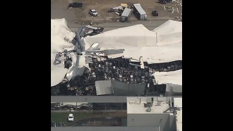 A Pfizer pharmaceutical plant in North Carolina has been heavily damaged by a tornado