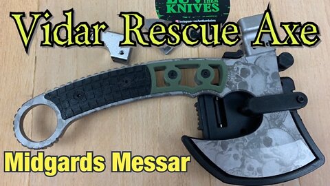 Midgards Messer/ “Vidar Rescue Axe” It’s all kinds of crazy badass !!