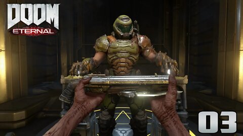 Doom Eternal 100% Gameplay Walkthrough Part 3 - Cultist Base (All Collectible Locations)