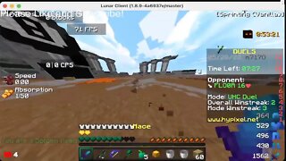 Grinding Hypixel wins in Bedwars 4v4 and Duels!