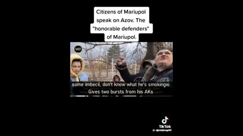 20220421 Citizens of Mariupol speak on Azov. The “honorable defenders” of Mariupol