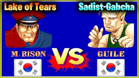 Street Fighter II': Champion Edition (Lake of Tears Vs. Sadist-Gabcha) [South Korea Vs. South Korea]