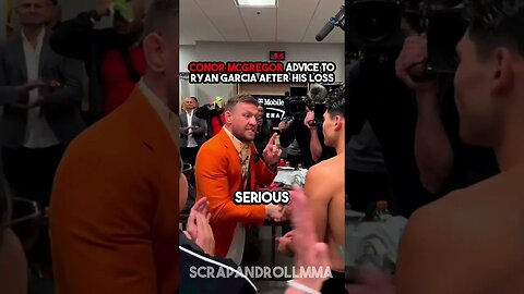 Conor Mcgregor praises Ryan Garcia AFTER LOSS to Gervontae Davis| #shorts #boxing #conormcgregor