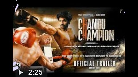 chandu champian movie trailer reaction