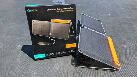 BioLite SolarPanel 10+ (unboxed & reviewed)