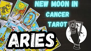 ARIES ♈️- Resolving family karma! New Moon 🌑 in Cancer Tarot reading #aries #tarotary #tarot