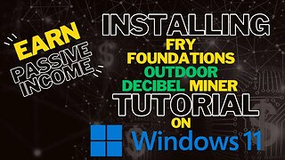 Installing Fryfoundations Outdoor Decibel Miner on Windows 11 in less than 3 minutes!