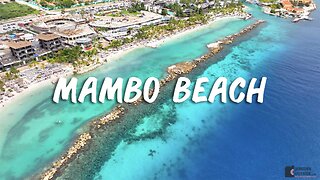 Mambo Beach, Curacao has great snorkeling, a beautiful beach, shopping and restaurants