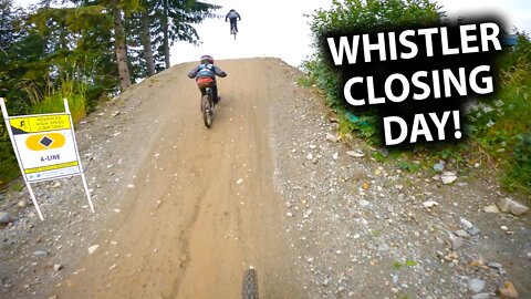 The Final Day to Send - Whistler Closing Day 2020 | Jordan Boostmaster