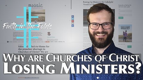 Why are Churches of Christ Losing Ministers?