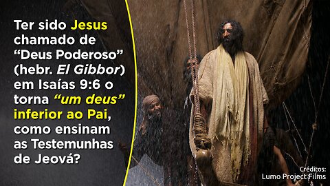 Isaías 9:6 prova que Jesus é “um deus” inferior a Jeová?