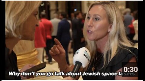 Marjorie Taylor Greene rages at BBC reporter asking about ‘Jewish space lasers’:‘