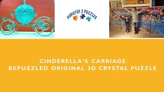 Cinderella's Carriage 3D Crystal Puzzle Tutorial