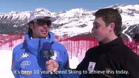 153mph & 158mph on Skis