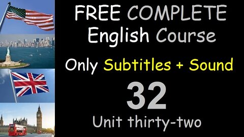 Talk about problems - Lesson 32 - FREE COMPLETE ENGLISH COURSE FOR THE WHOLE WORLD