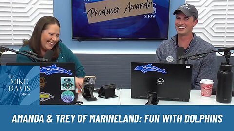 Trey King of Marineland with Amanda: Camps & Interactions with Dolphins