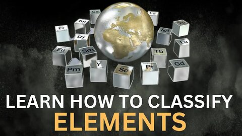 How to classify elements on the basis of metallic character?
