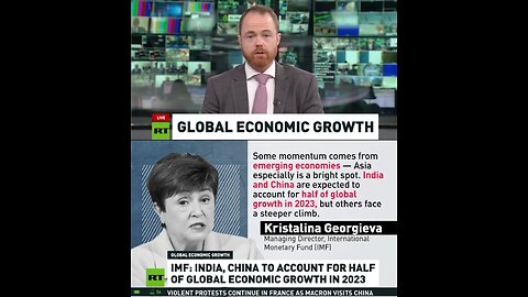 IMF: India, China Accounts for Half Global Growth in 2023