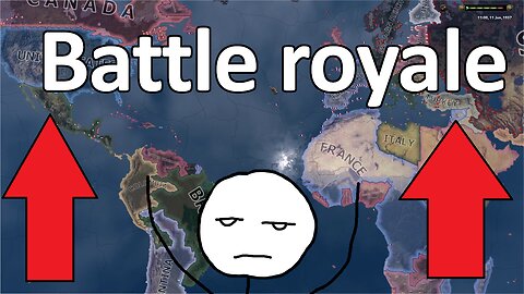 Every nation attacks its weakest neighbor || Who will last till the end? || Hoi4 timelapse